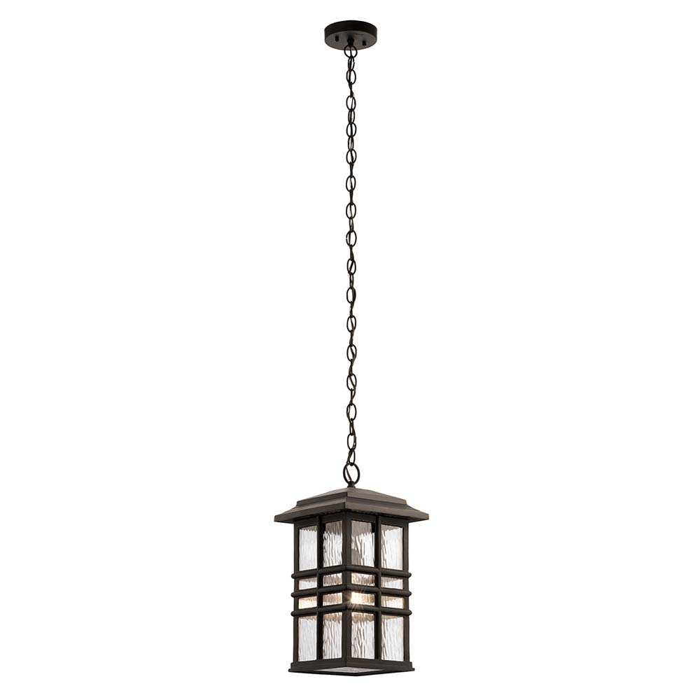 Außenleuchte, Kettenlaterne, Verbundwerkstoff Glas, Bronze Außenleuchte, Kettenlaterne, Verbundwerkstoff Glas, Bronze von Elstead Lighting