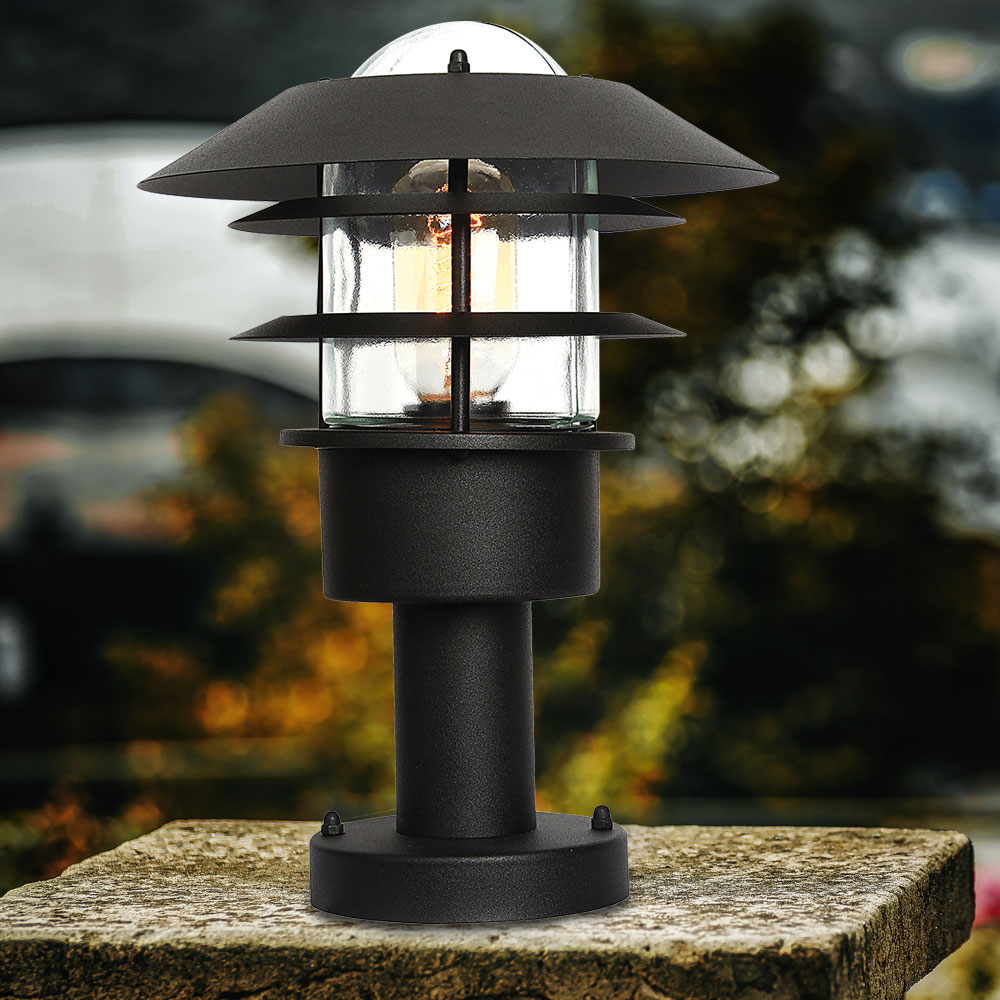 Außenleuchte, Sockelleuchte, H 30,5 cm, Schwarz Außenleuchte, Sockelleuchte, H 30,5 cm, Schwarz von Elstead Lighting