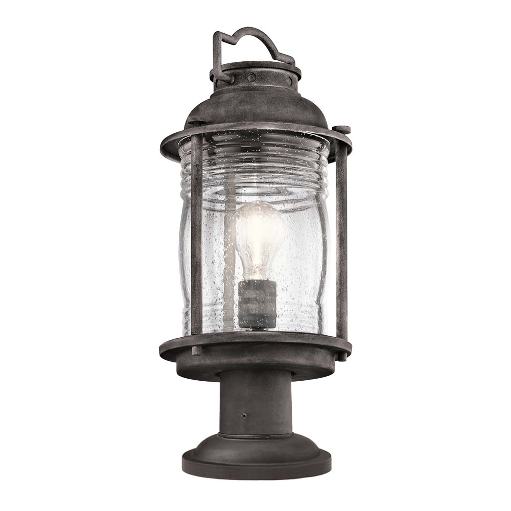 Außenleuchte, Sockelleuchte, H 47,1 cm, Zink Außenleuchte, Sockelleuchte, H 47,1 cm, Zink von Elstead Lighting
