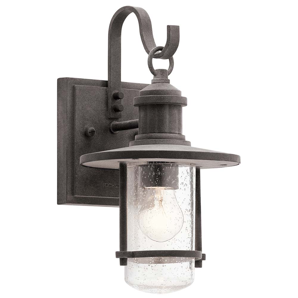 Außenleuchte, Wandlampe, ALU Glas, H 31,7 cm Außenleuchte, Wandlampe, ALU Glas, H 31,7 cm von Elstead Lighting