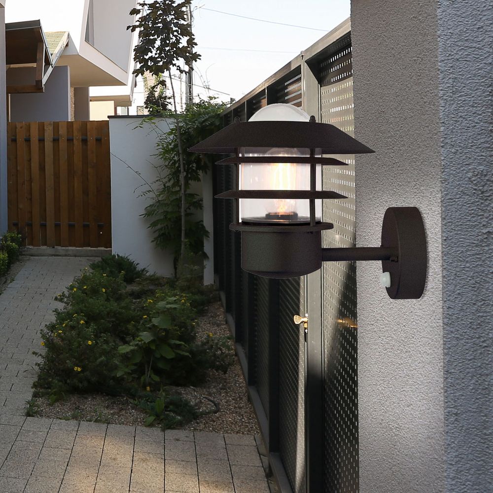 Außenleuchte, Wandlampe, Edelstahl, PIR-Sensor, H 23,6 cm Außenleuchte, Wandlampe, Edelstahl, PIR-Sensor, H 23,6 cm von Elstead Lighting