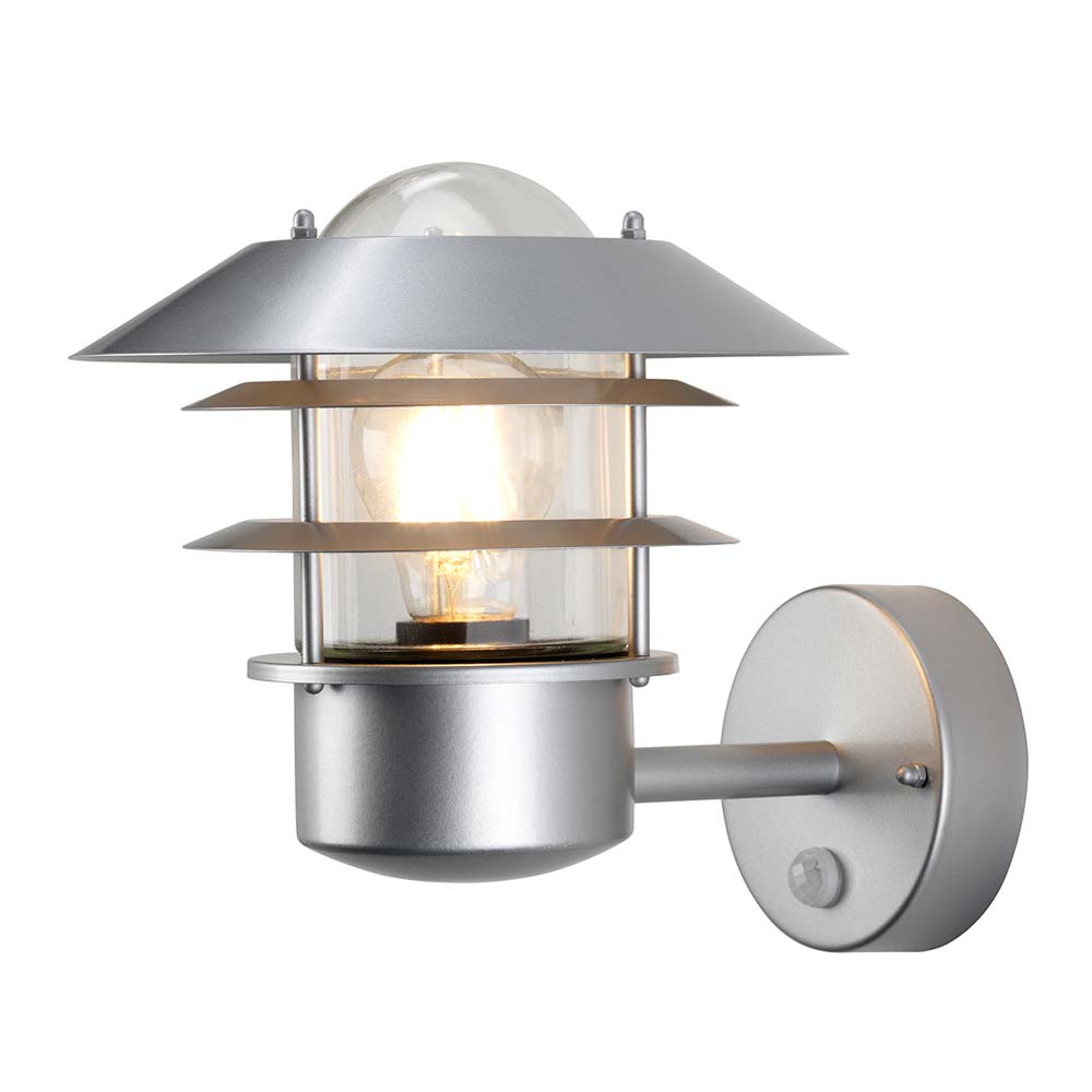 Außenleuchte, Wandlampe, Edelstahl, PIR-Sensor, H 23,6 cm Außenleuchte, Wandlampe, Edelstahl, PIR-Sensor, H 23,6 cm von Elstead Lighting