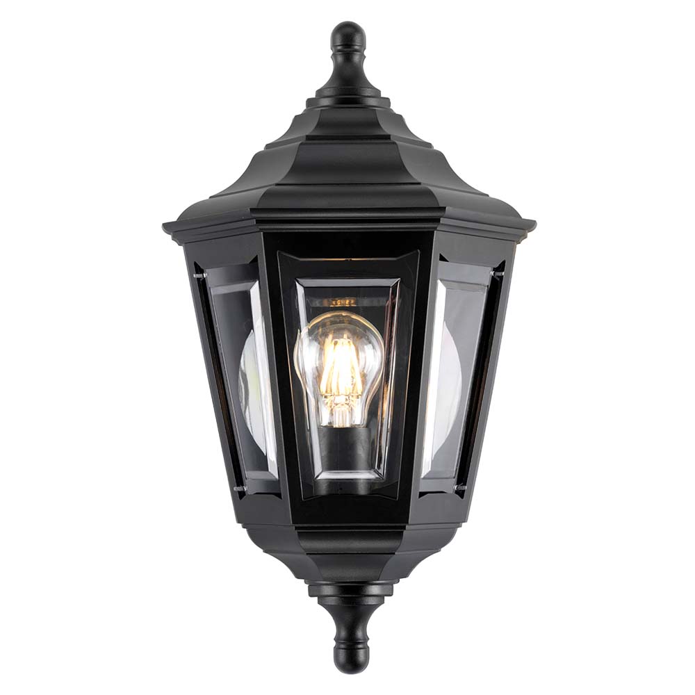 Außenleuchte, Wandlampe, Schwarz, H 44 cm Außenleuchte, Wandlampe, Schwarz, H 44 cm von Elstead Lighting