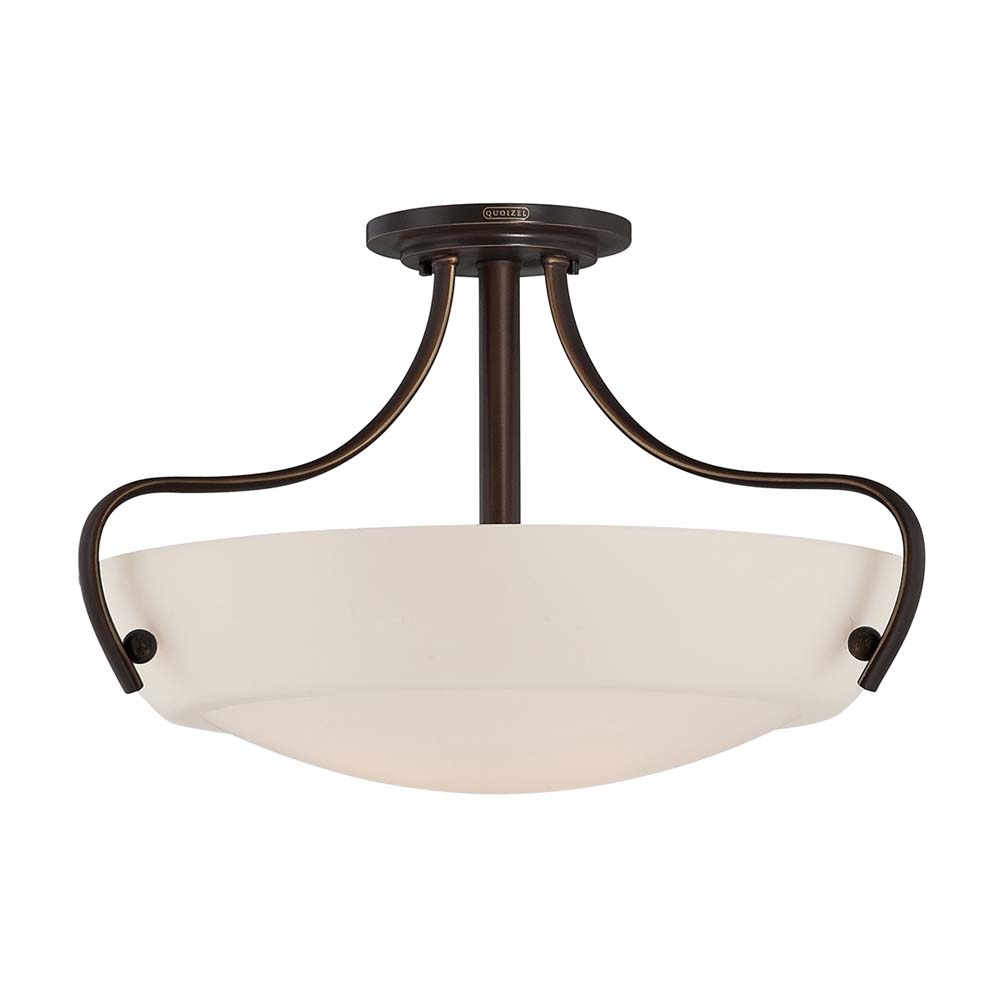 Deckenleuchte, Metall Glas, D 45,7 cm Deckenleuchte, Metall Glas, D 45,7 cm von Elstead Lighting