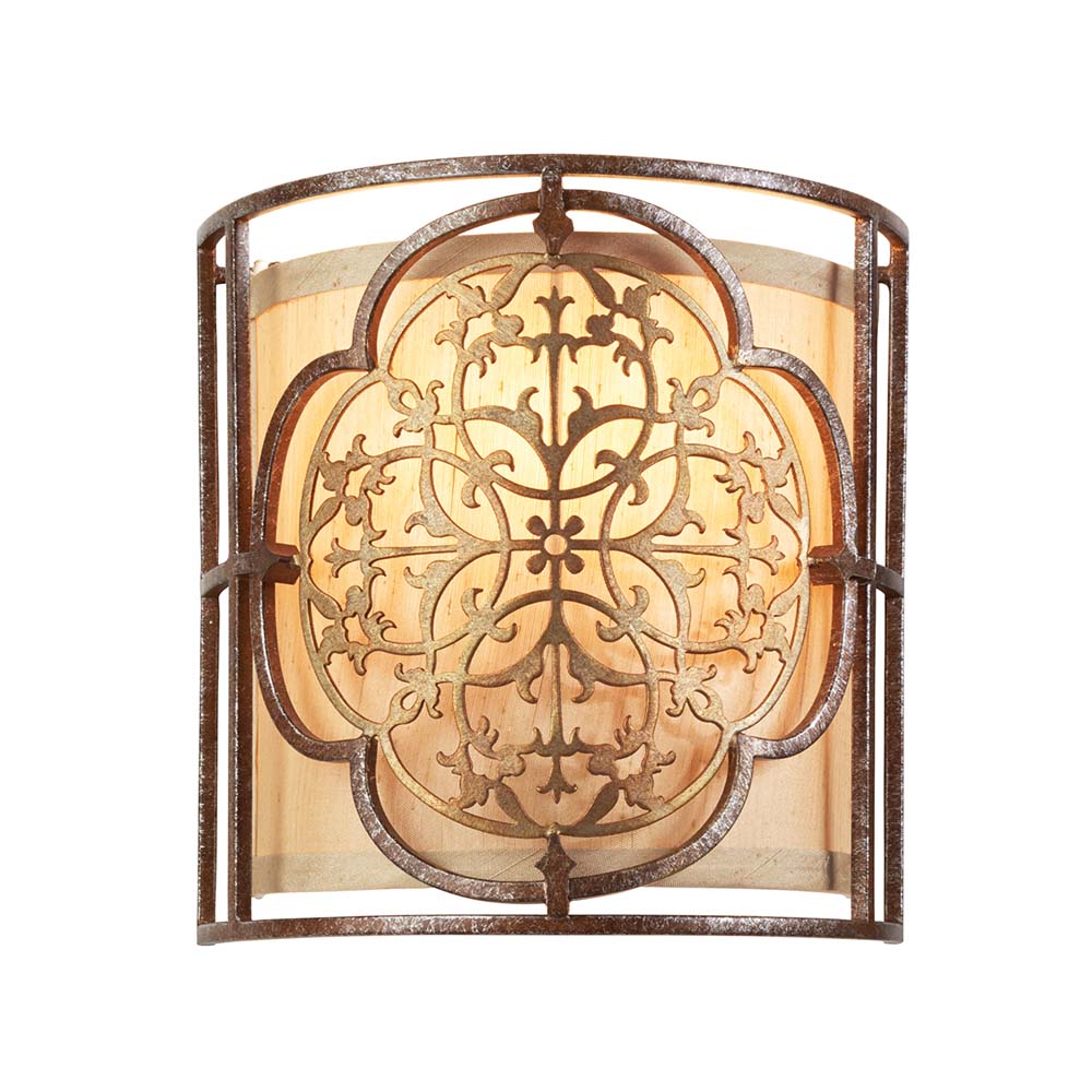 Wandlampe, Stahl, Bronze, H 22 cm Wandlampe, Stahl, Bronze, H 22 cm von Elstead Lighting