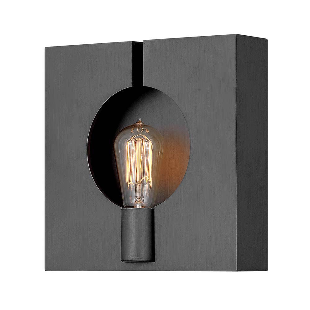 Wandleuchte, Eisen, Graphit, H 26,1 cm Wandleuchte, Eisen, Graphit, H 26,1 cm von Elstead Lighting