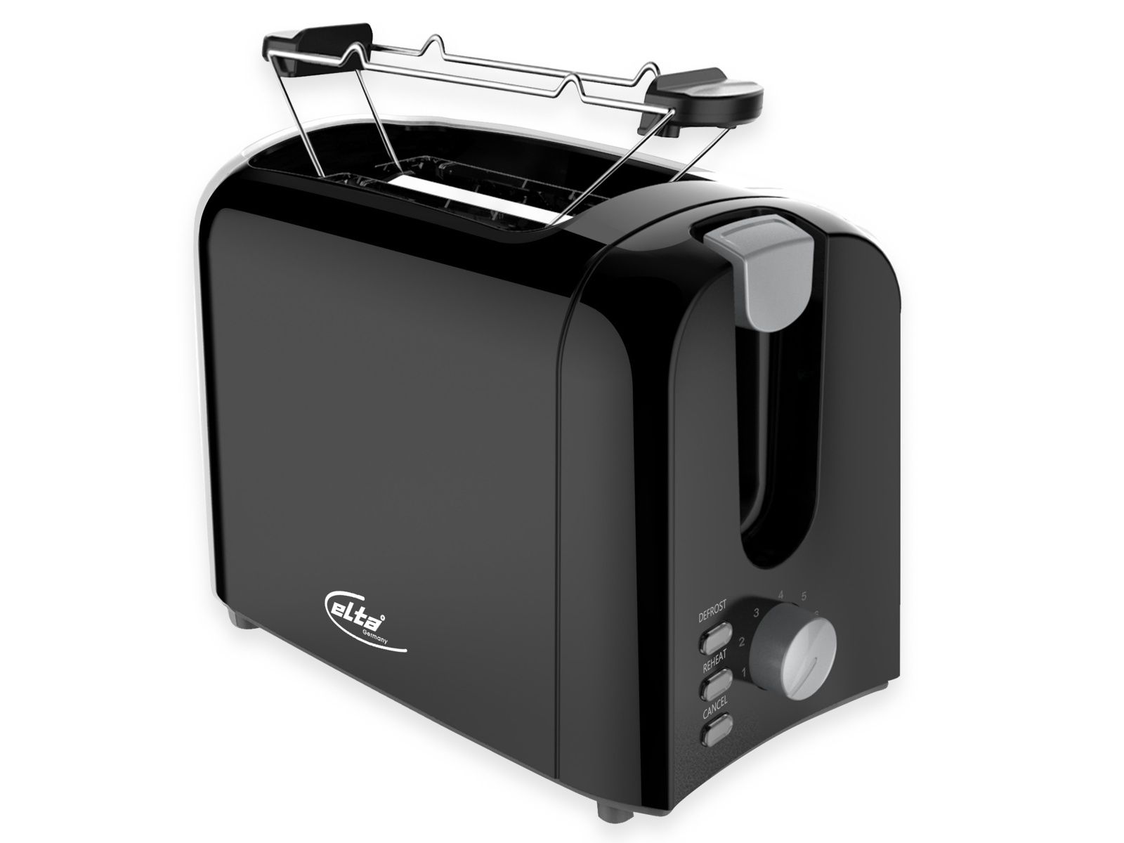 ELTA Toaster CTO-750.16S, Cool Touch, 750 W, schwarz von Elta