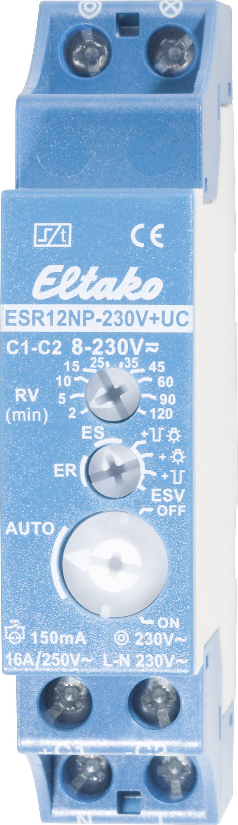 Eltako ESR12NP-230V+UC Stromstoss 1S (V) Schaltrelais n.potenzialfr 21100102 von Eltako GmbH