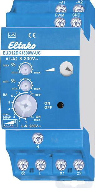 Eltako EUD12DK/800W-UC Universal Dimmschalter m.Drehknopf 21100810 Eltako EUD12DK/800W-UC Universal Dimmschalter m.Drehknopf 21100810 von Eltako GmbH