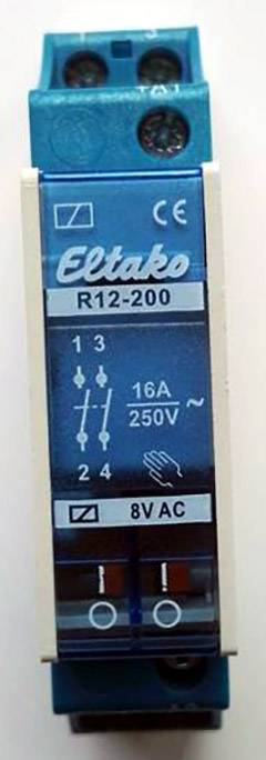 Eltako R12-200-8V Schaltrelais 2S 16A 22200010 Eltako R12-200-8V Schaltrelais 2S 16A 22200010 von Eltako GmbH
