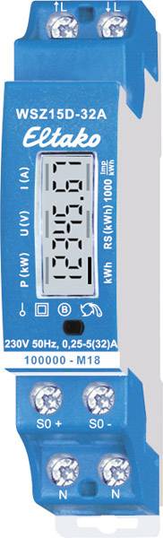 Eltako Wechselstromzähler WSZ15D-32A MID (V) MID geeicht 32A 28032015 von Eltako GmbH