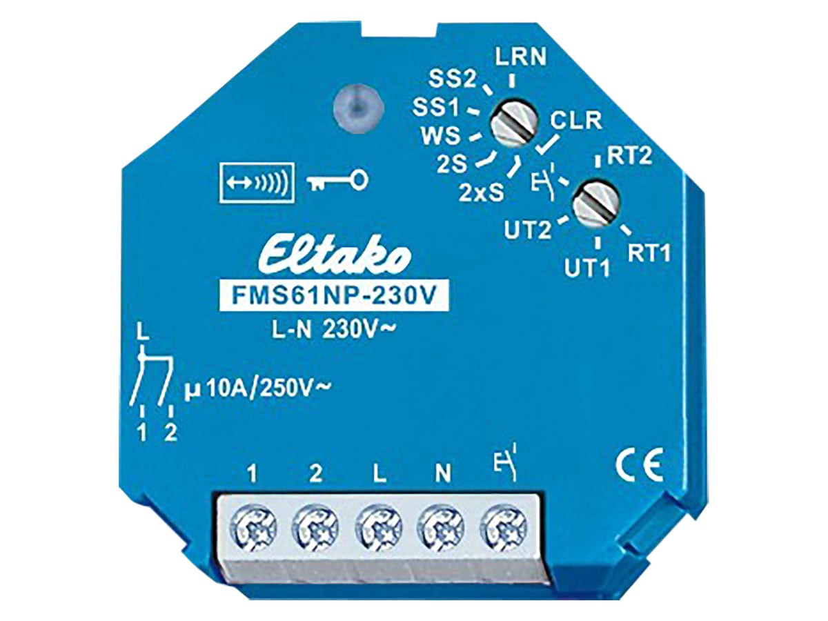 ELTAKO Funkaktor Multi-Stromstoßschalter FMS61NP-230V ELTAKO Funkaktor Multi-Stromstoßschalter FMS61NP-230V von Eltako