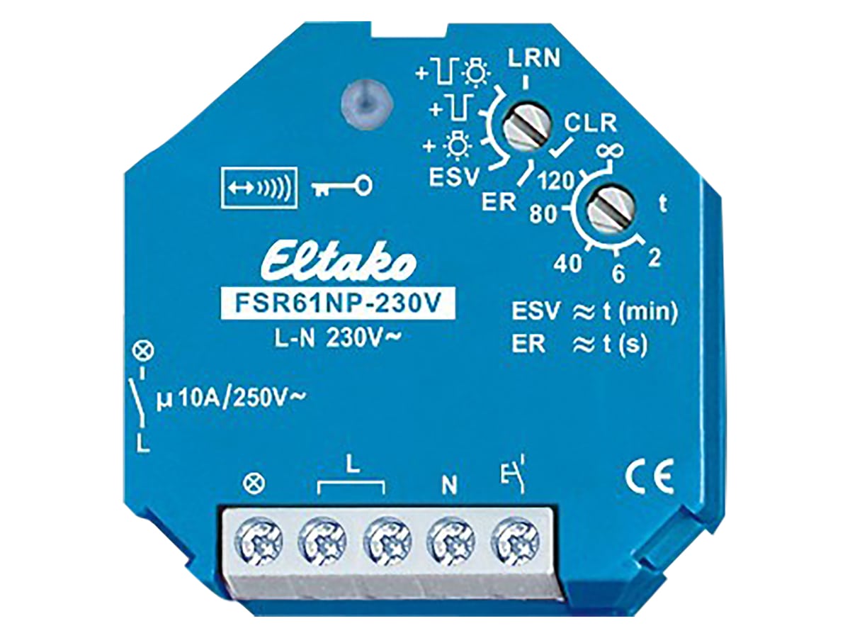 ELTAKO Funkaktor Stromstoß-Schaltrelais FSR61NP-230V ELTAKO Funkaktor Stromstoß-Schaltrelais FSR61NP-230V von Eltako