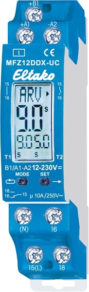 ELTAKO Multifunktions-Zeitrelais digital MFZ12DDX-UC von Eltako