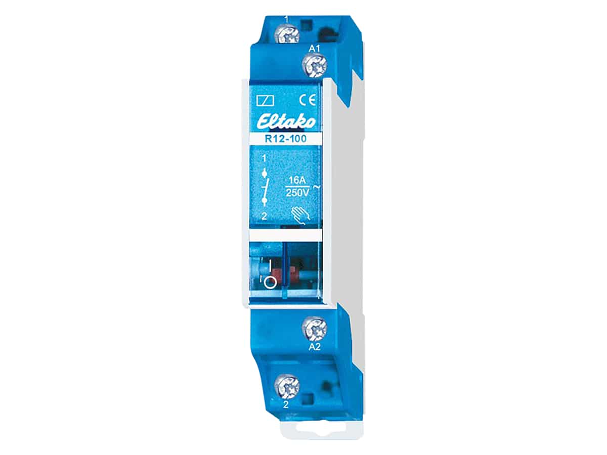 ELTAKO Schaltrelais R12-100-230V, 16A, 1 Schließer ELTAKO Schaltrelais R12-100-230V, 16A, 1 Schließer von Eltako