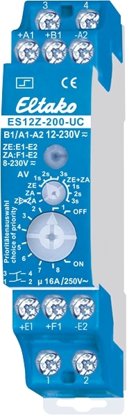 ELTAKO Stromstoßschalter ES12Z-200-8...230V UC, 16A, 2S von Eltako