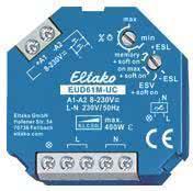 ELTAKO Uni.-Dimmschalter 500W EUD61MUC Multifunktion Doseneinbau 8-230V EUD61MUC (61100903) von Eltako