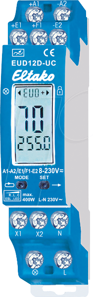 EUD12D-UC - Digital-Universal-Dimmschalter - 230V, 400W von Eltako