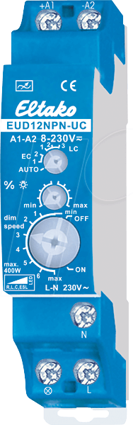 EUD12NPN-UC - Universal-Dimmschalter - 230V, 400W von Eltako