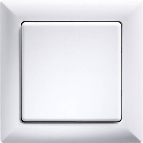 Eltako 1fach Rahmen Weiß (glänzend) 30000185 von Eltako