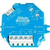 Eltako AP-/UP-Stromstoß-Schalter ESR61NP, 1 Schließer 10 A ESR61NP 8 - 230 V/UC oder 230 V 1 Schließer 10 A 250 V/AC (Gl (61100001) von Eltako