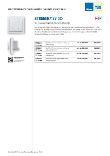 Eltako BTR55EH/12V DC-wg Bus-Temperaturregler Aufputz von Eltako