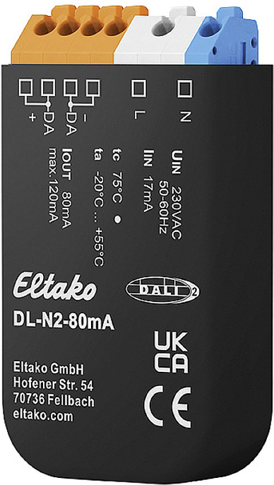 Eltako DALI-Bus-Netzteil DL-N2-80mA (33000026) von Eltako