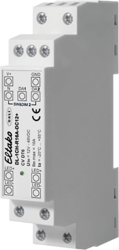 Eltako DL-1CH-R16A-DC12+ Dimmer Extern Weiß (33000022) von Eltako