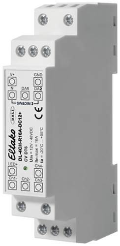 Eltako DL-4CH-R16A-DC12+ LED-Dimmer 4-Kanal Hutschiene, Hutschiene Eltako DL-4CH-R16A-DC12+ LED-Dimmer 4-Kanal Hutschiene, Hutschiene von Eltako