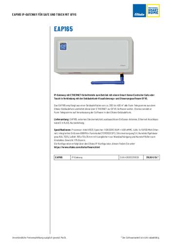 Eltako EAP165 IP-Gateway Eltako EAP165 IP-Gateway von Eltako