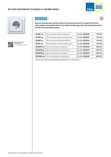 Eltako Einsatz Schutzkontakt-Steckdose Anthrazit 30056898 Eltako Einsatz Schutzkontakt-Steckdose Anthrazit 30056898 von Eltako