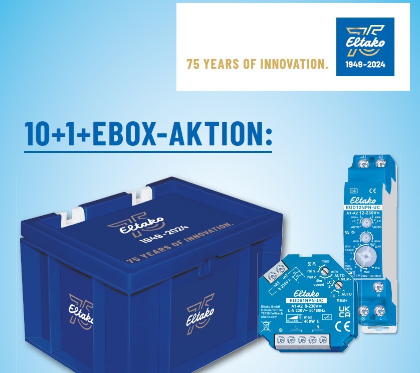 Eltako Eurobehälter EBOX75/10+1-EUD61NPN 61000004 Eltako Eurobehälter EBOX75/10+1-EUD61NPN 61000004 von Eltako