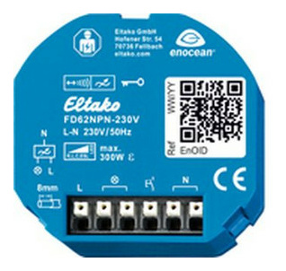 Eltako FD62NPN-230V Funk-Universal-Dimmaktor Eltako FD62NPN-230V Funk-Universal-Dimmaktor von Eltako