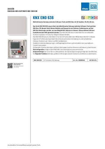 Eltako KNX ENO 636 Gateway Aufputz Eltako KNX ENO 636 Gateway Aufputz von Eltako