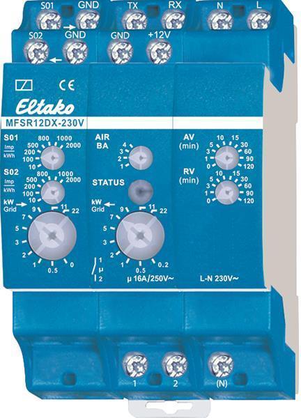Eltako MFSR12DX-230V Multifunktions-Strom-Relais 22100530 1 (22100530) von Eltako