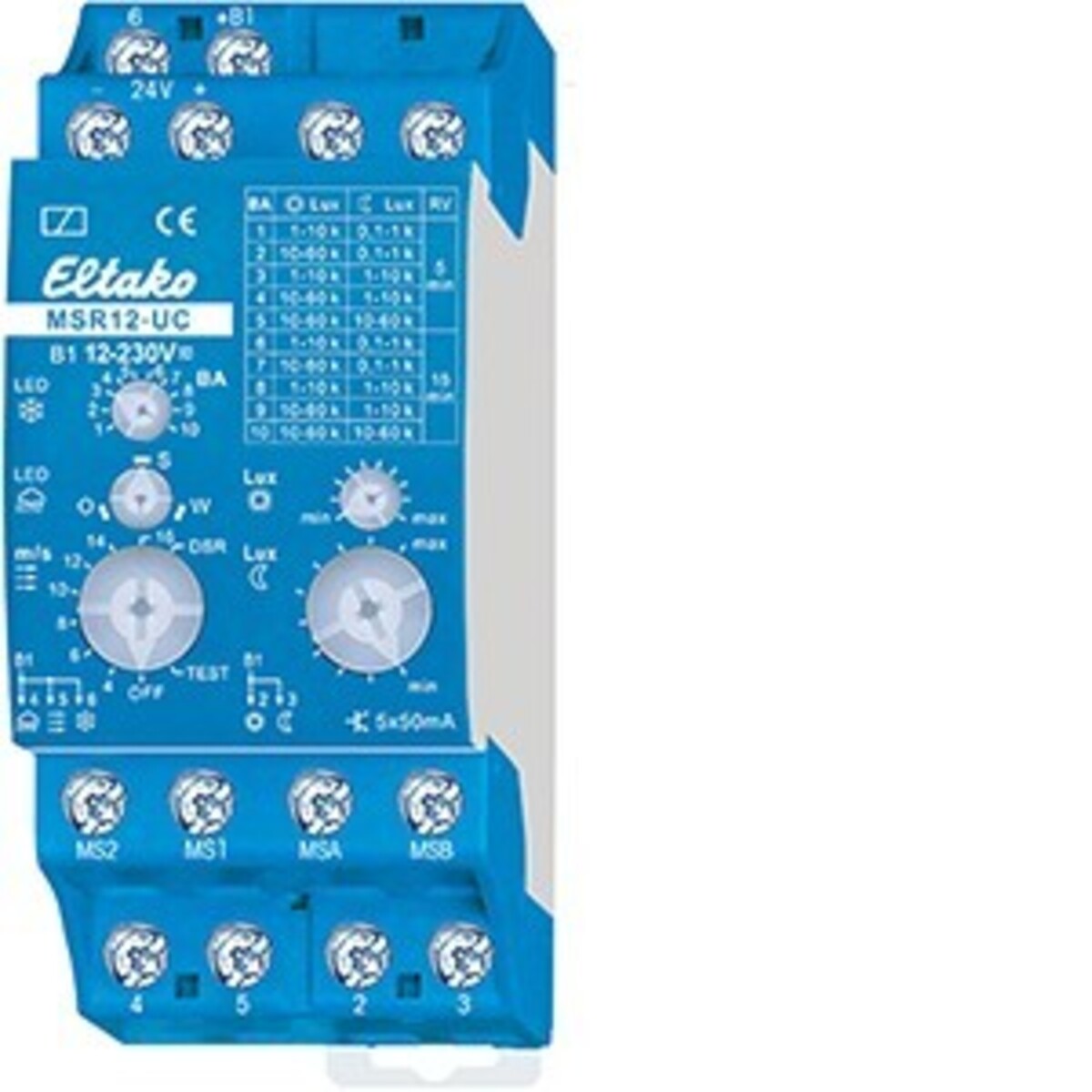 Eltako Multi-Sensorrelais MSR12-UC 22500501 Eltako Multi-Sensorrelais MSR12-UC 22500501 von Eltako