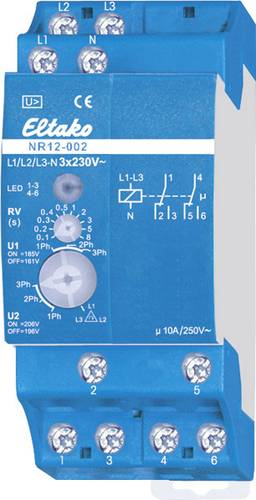 Eltako NR12-002-3X230V Netzüberwachung Anzahl Relais-Ausgänge: 2 von Eltako