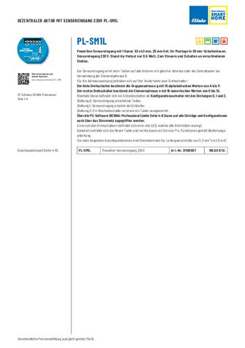 Eltako PL-SM1L Aktor Unterputz Eltako PL-SM1L Aktor Unterputz von Eltako