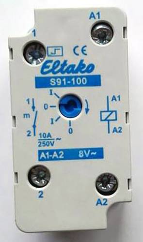 Eltako S91-100-8VAC Stromstoßschalter Aufputz 8V von Eltako