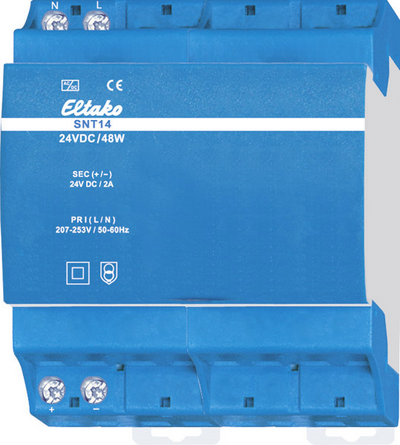 Eltako SNT14-24V/48W Hutschienen-Netzteil (DIN-Rail) 2 A 48 W 1 x (30014033) von Eltako
