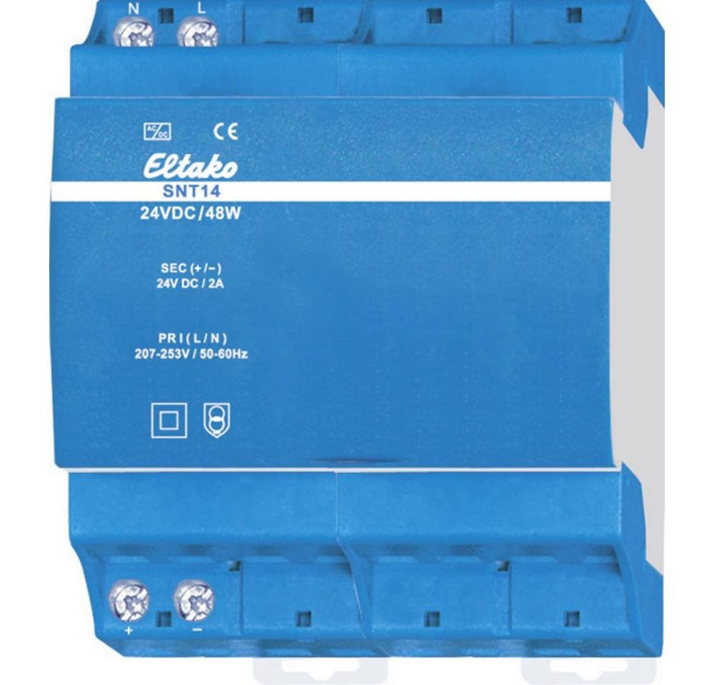 Eltako Schaltnetzteil 24V DC/48W Hutschienen-Netzteil Eltako Schaltnetzteil 24V DC/48W Hutschienen-Netzteil von Eltako