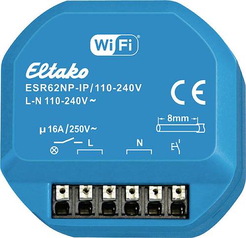 Eltako Stromstoß-Schalter Unterputz ESR62NP-IP/110-240V 1 Schließer 240V 16A 1St. von Eltako