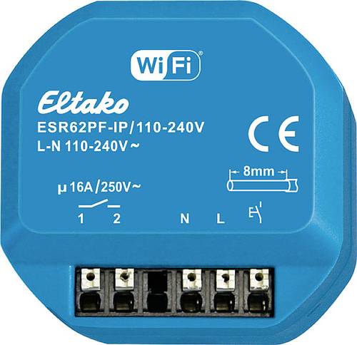 Eltako Stromstoß-Schalter Unterputz ESR62PF-IP/110-240V 1 Schließer 240V 16A 1St. von Eltako