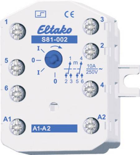 Eltako Stromstoß-Schalter Unterputz S81-002-230V 2 Wechsler 230V 10A 2300W 1St. Eltako Stromstoß-Schalter Unterputz S81-002-230V 2 Wechsler 230V 10A 2300W 1St. von Eltako