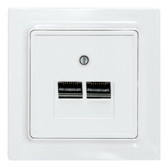 Eltako UAE55E/2-wg UAE/IAE-Abdeckung 2-fach Eltako UAE55E/2-wg UAE/IAE-Abdeckung 2-fach von Eltako