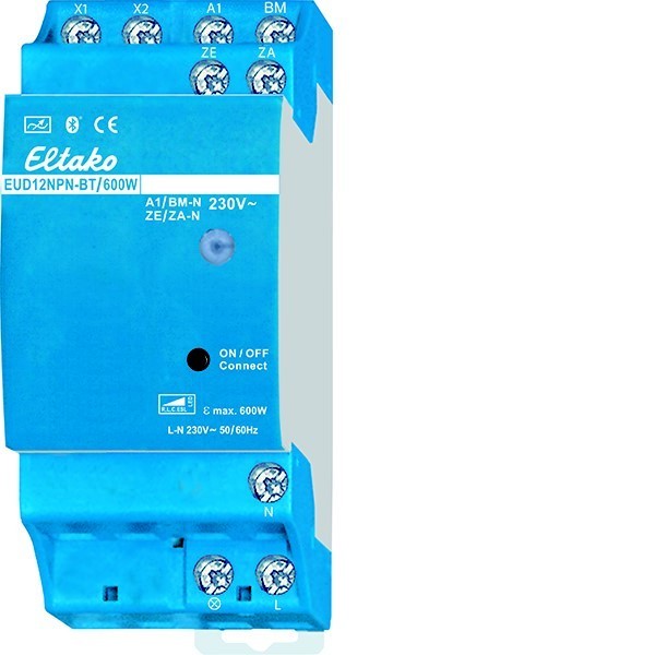 Eltako Universal-Dimmschalter EUD12NPN-BT/600W-230 21100809 Eltako Universal-Dimmschalter EUD12NPN-BT/600W-230 21100809 von Eltako