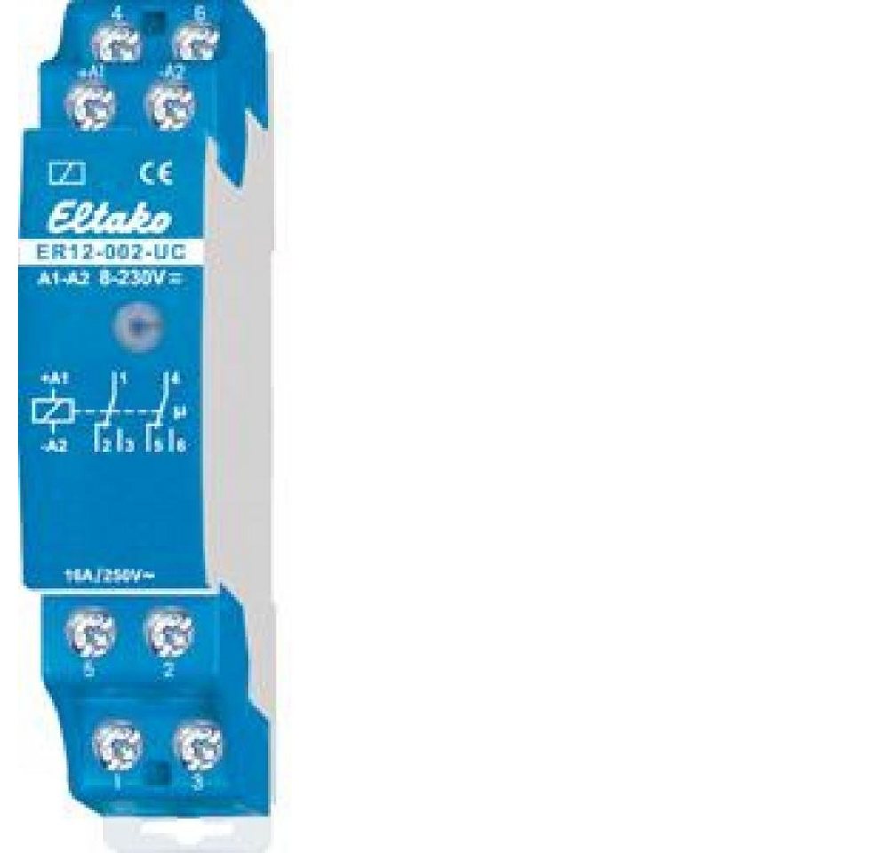 Eltako Verteiler Eltako Schalt- und Steuerrelais UC. 2 Wechsler potenzialfrei 16A/250V Eltako Verteiler Eltako Schalt- und Steuerrelais UC. 2 Wechsler potenzialfrei 16A/250V von Eltako