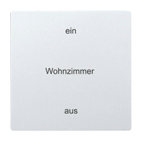 Eltako W-F2T55E-wg+2P Wippe lasergraviert Funk Eltako W-F2T55E-wg+2P Wippe lasergraviert Funk von Eltako