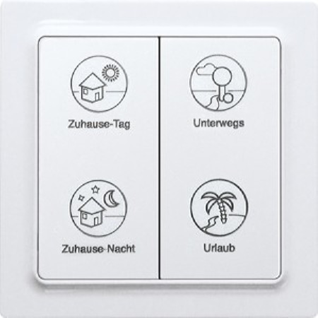 F4PT55E - Funk-4-Kanal-Profiltaster F4PT55E - Funk-4-Kanal-Profiltaster von Eltako