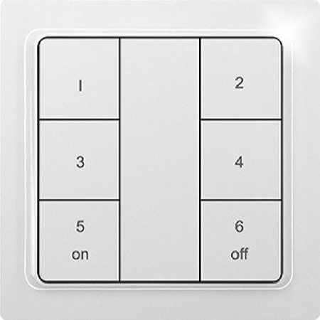 F6T55EB-Keypad-pg  - Funk-6-Kanal-Taster F6T55EB-Keypad-pg von Eltako